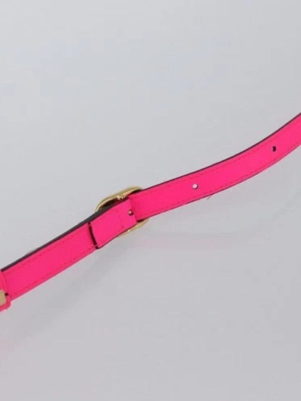 GUCCI Web Sherry Line Shoulder Bag Vinyl Clear Pink 517350 Auth YKZ583A - Picture 8 of 16